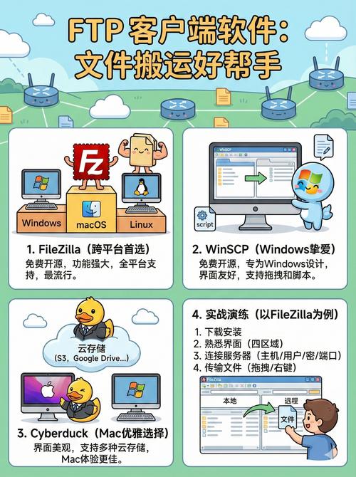 FTP下载工具推荐：高速稳定，支持断点续传与批量下载