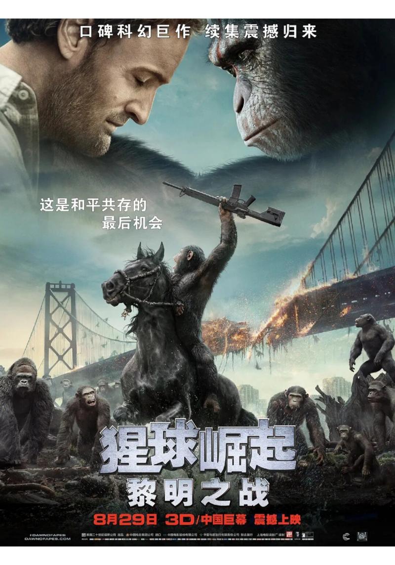 猩球崛起2:黎明之战高清下载 | 猿族崛起终极对决