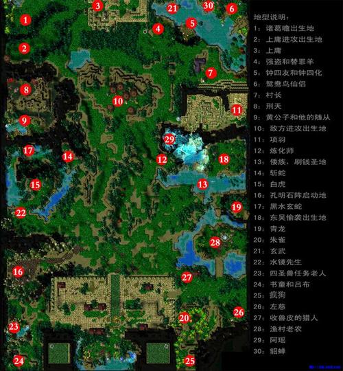 守卫剑阁地图下载-经典RPG防守地图最新版