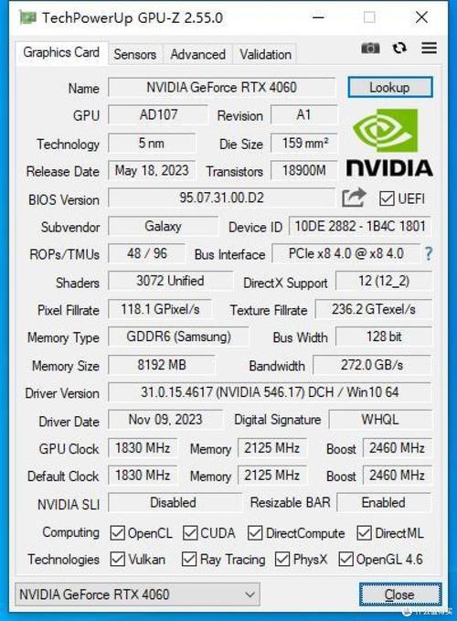 GPU-Z显卡检测工具下载 - 硬件参数实时监控